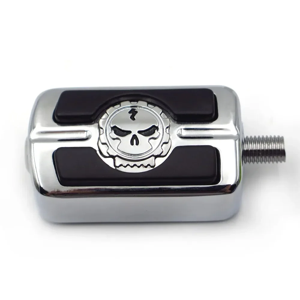 Motorcycel Parts Chrome Skull Shifter Shift Foot Peg For Harley Chopper Touring Cruiser Custom - Image 11