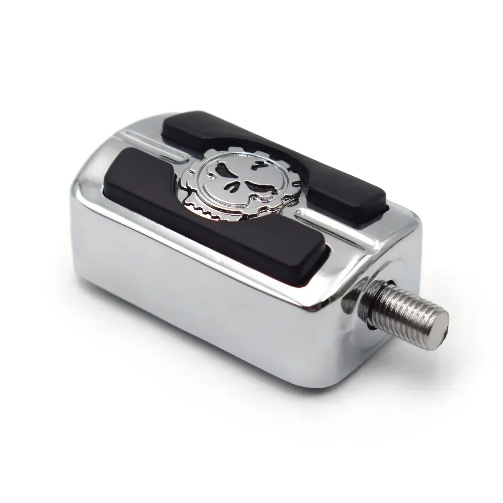 Motorcycel Parts Chrome Skull Shifter Shift Foot Peg For Harley Chopper Touring Cruiser Custom - Image 3