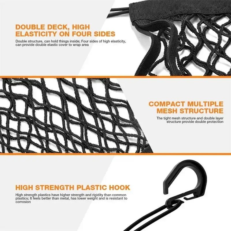 Motorcycle Elastic Cargo Net - Image 13