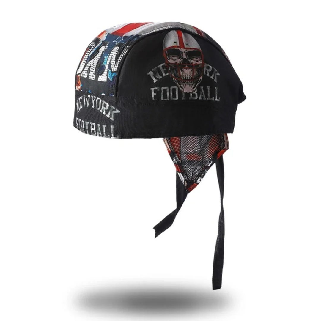 Motorcycle Helmet Balaclava - Retro Summer Motorbike Head Wrap - Image 4