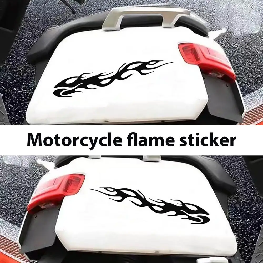 Motorcycle Reflective Flame Stickers Waterproof - Image 10