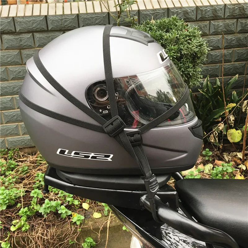 Motorcycle Retractable Helmet Luggage Elastic Rope Strap - Image 3