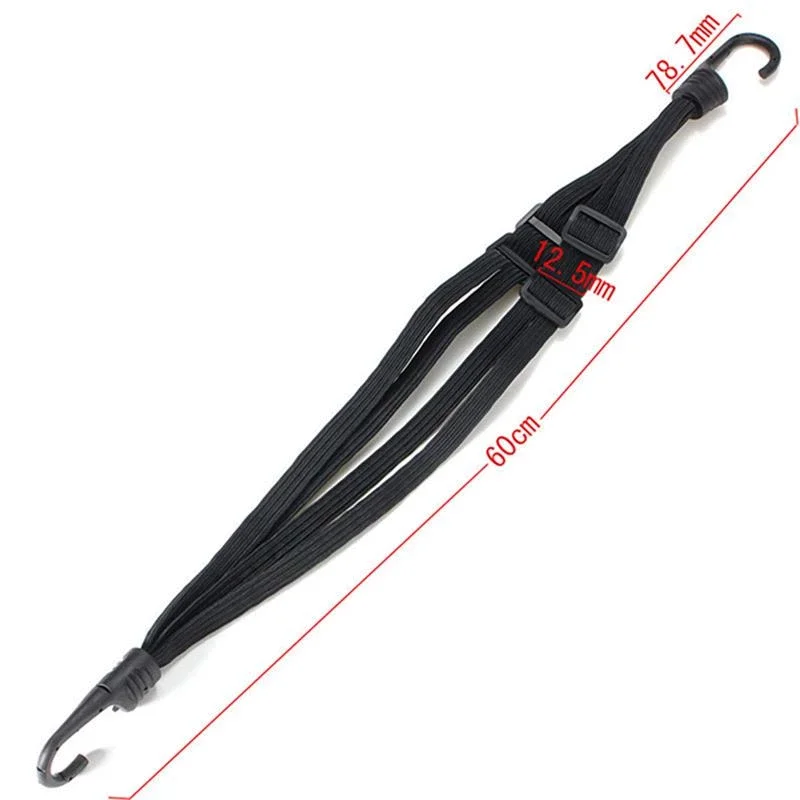 Motorcycle Retractable Helmet Luggage Elastic Rope Strap - Image 6