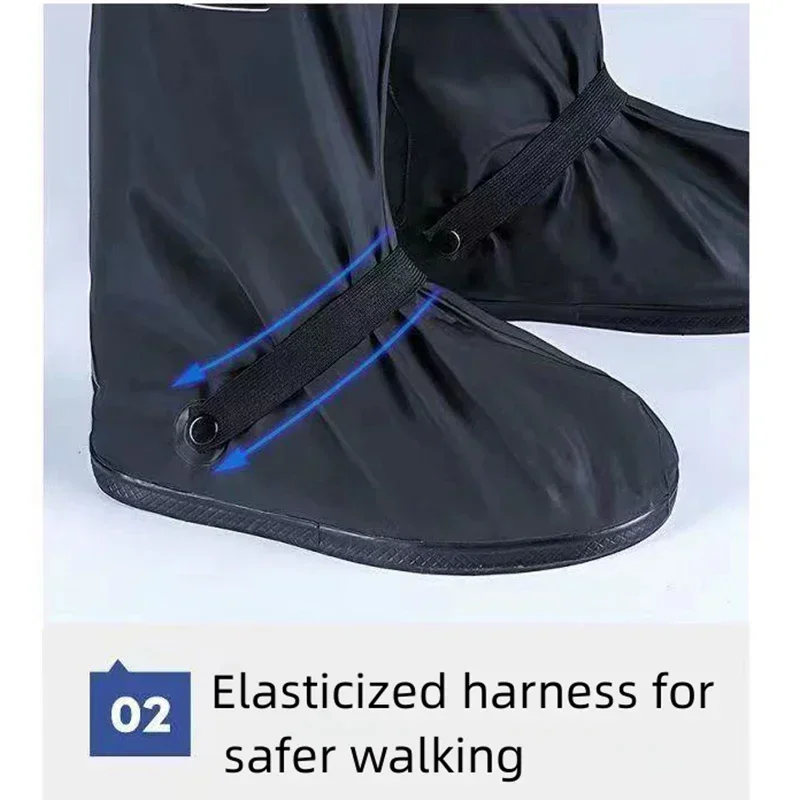 Motorcycle Shoe Cover Non-Slip For Rainy, Snowy Day - Image 6
