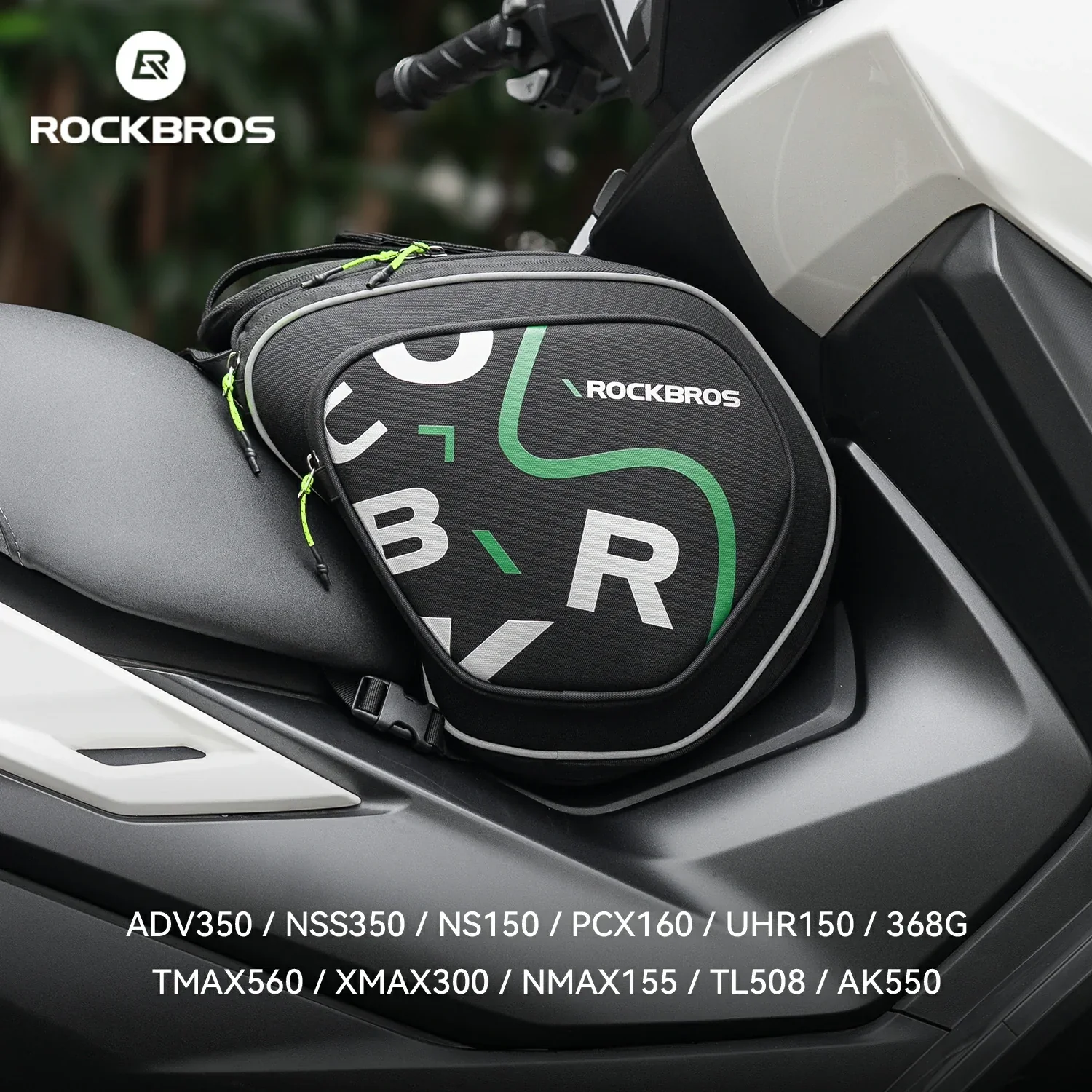 Motorcycle Tank Bag Helmet Bag 12L With Rain Cover - Image 9