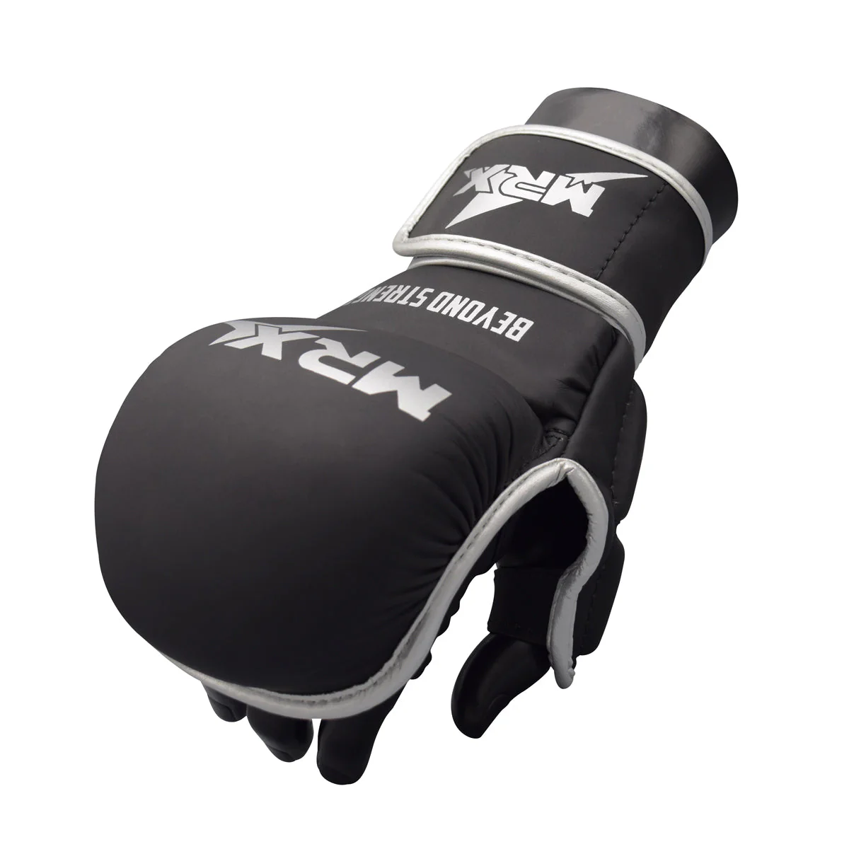MRX Boxing Sparring Shooter Gloves 7 oz 2524-SLV-S-M - Image 2