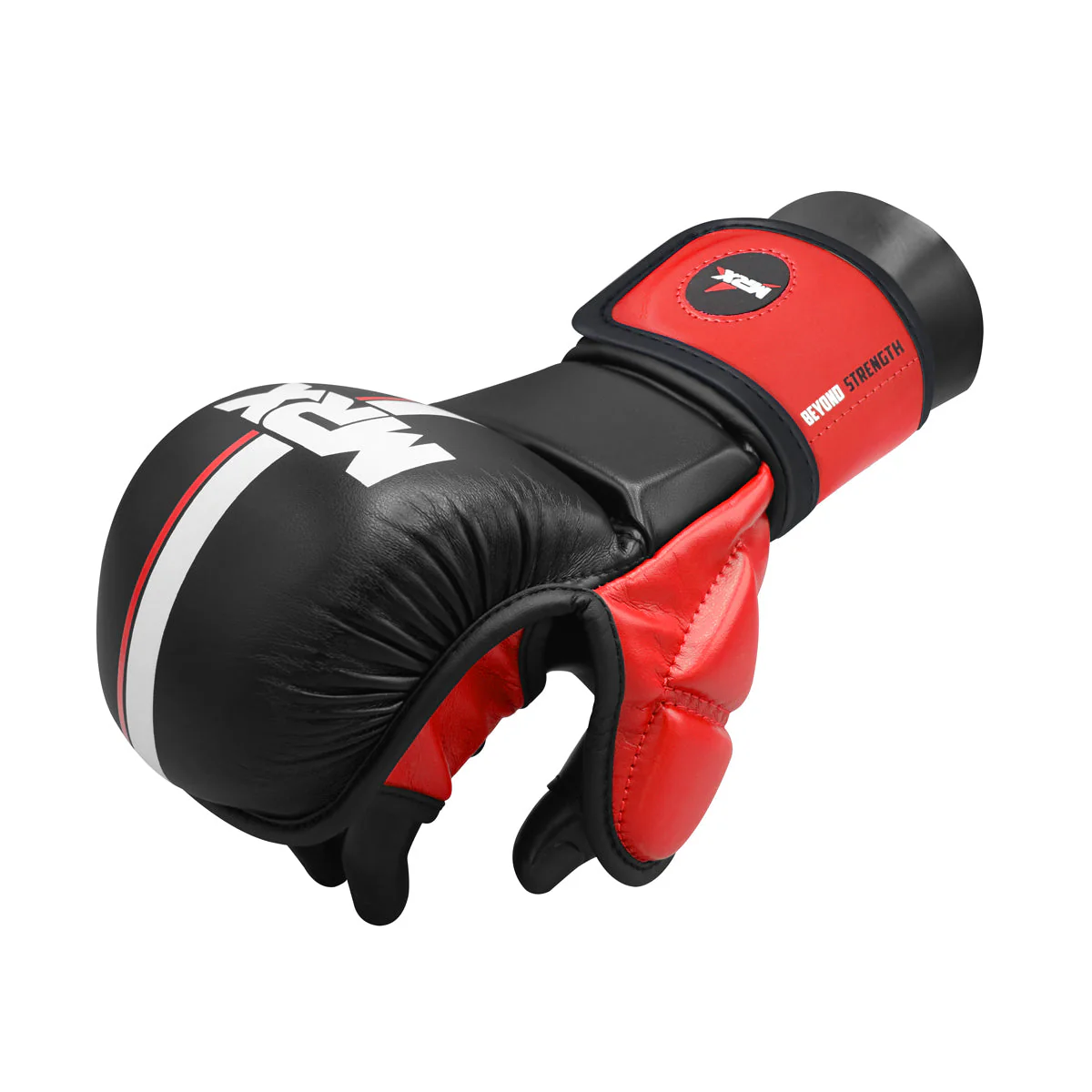 MRX Boxing Sparring Shooter Gloves 7 oz 2526-BR-S-M - Image 2