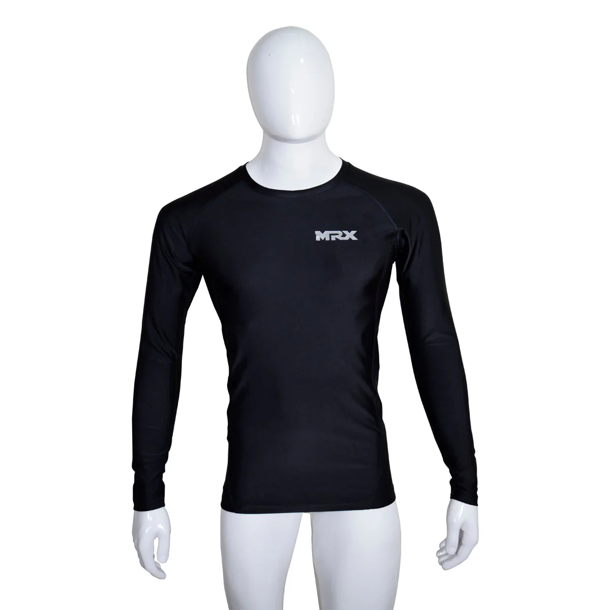 MRX Men's Compression Shirts Athletic Gym Workout Rash Guard Base Layer Short & Long Sleeve Top - Image 3