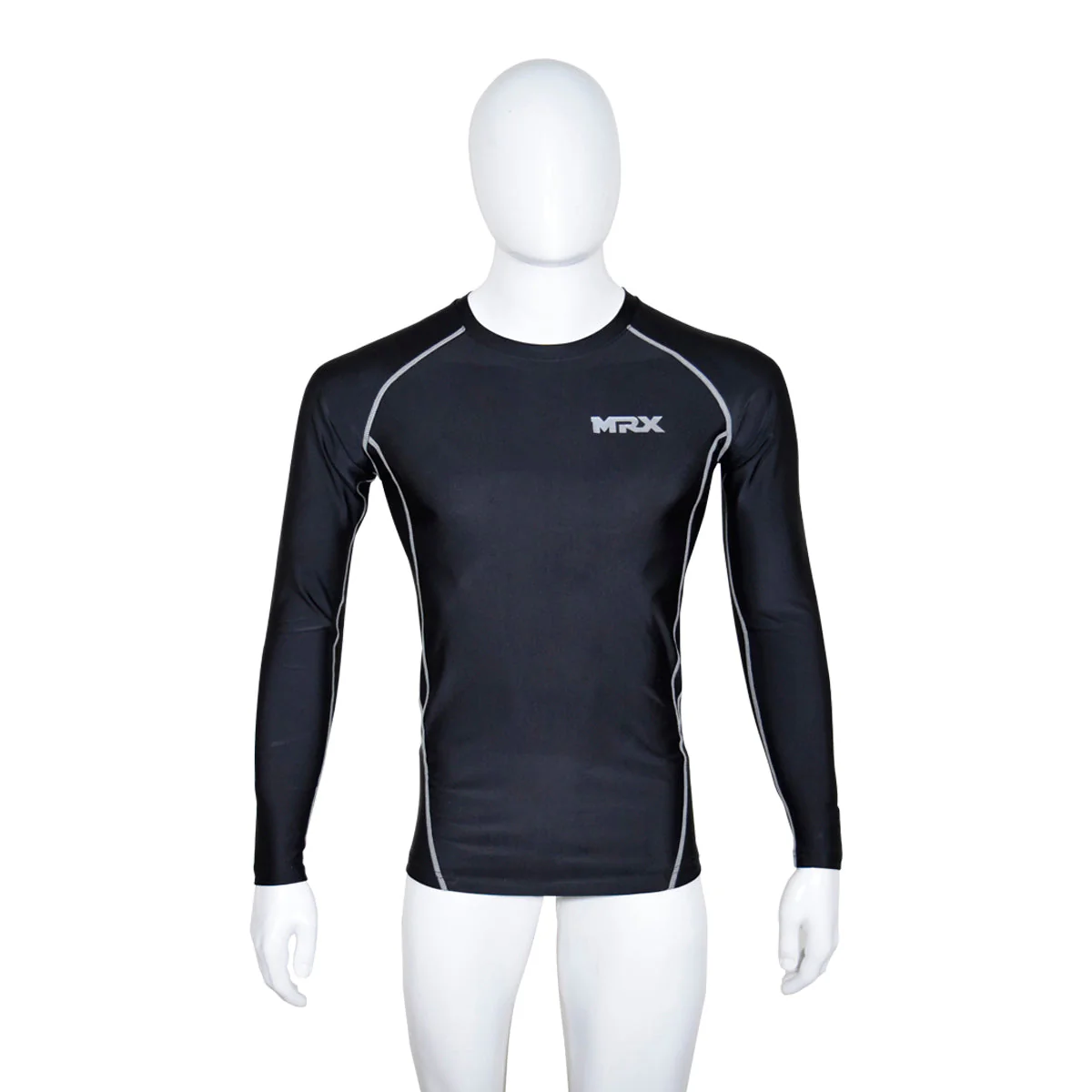 MRX Men's Compression Shirts Athletic Gym Workout Rash Guard Base Layer Short & Long Sleeve Top - Image 5