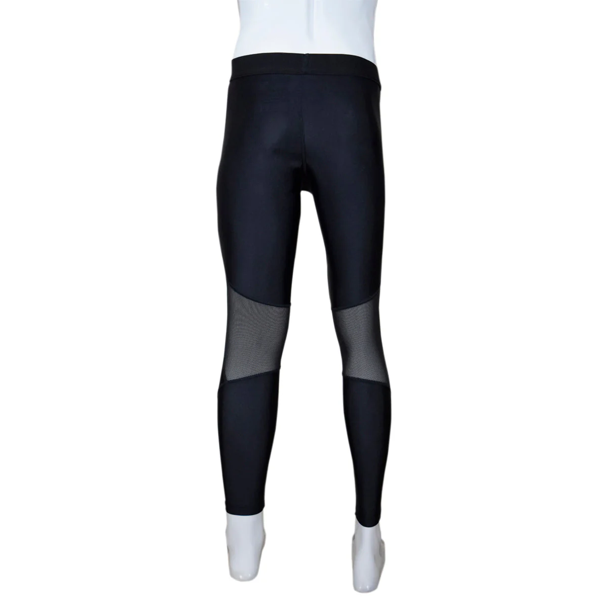 MRX Men's Compression Trouser Pant Base Layer Active Wear Black-Gray - Image 4