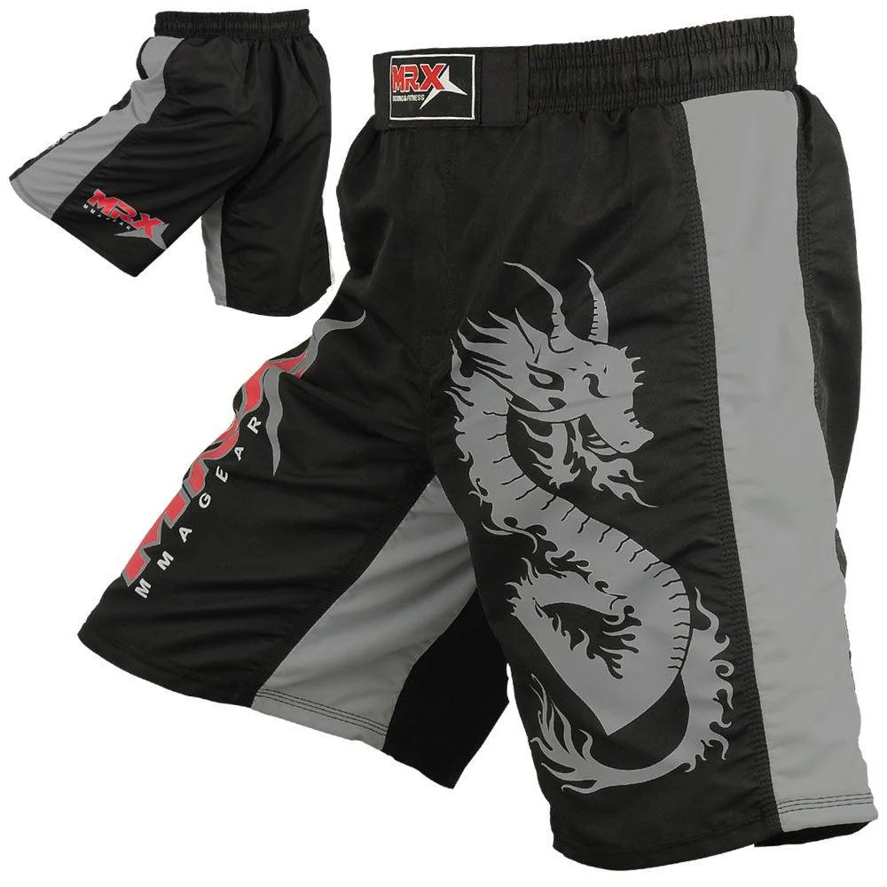 MRX Mma Men's Fight Shorts Pro Quality Grappling Short - Image 6