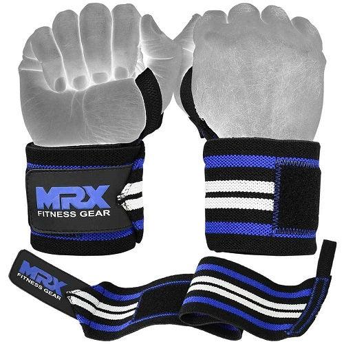 MRX Power Weightlifting Wrist Wraps Premium Quality Bodybuilding Gym Workout Straps - Image 11