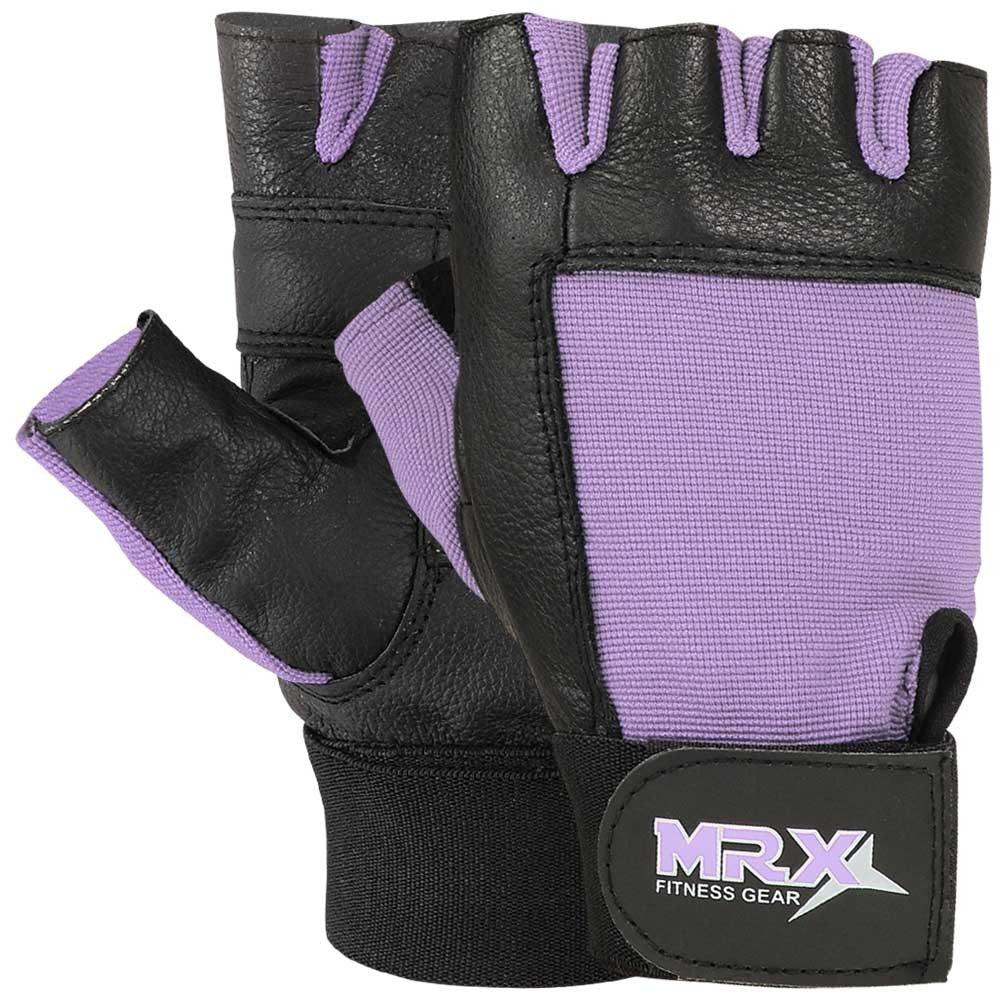 MRX Unisex Weight Lifting Gloves Gym Workout Glove 2602-lav - Image 7