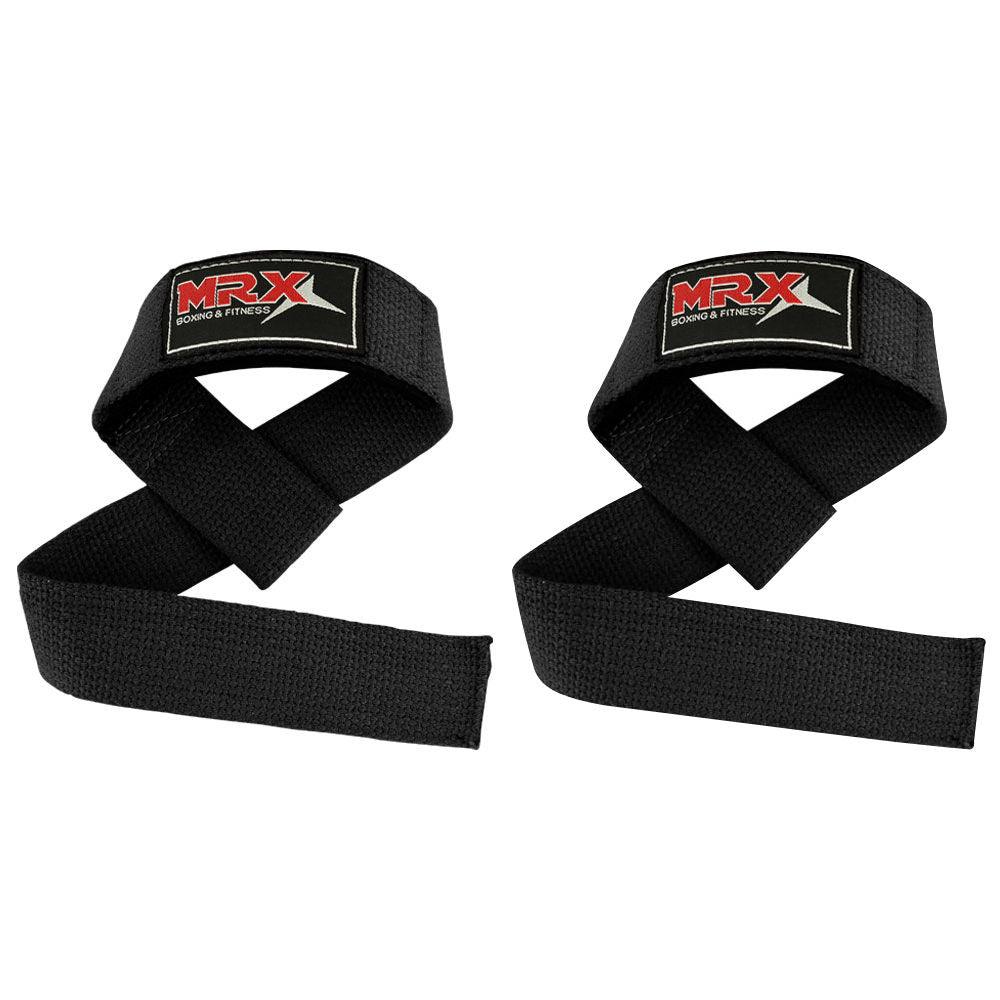 MRX Weight Lifting Bar Straps Bodybuilding Crossfit Gym Workout Strap - Image 5