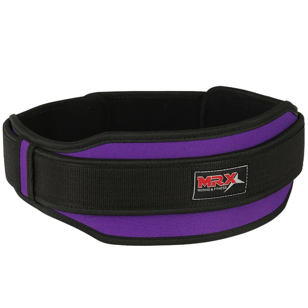 MRX Weight Lifting Belt With Double Back Support Bodybuilding Gym Training Belt 5" Wide All Sizes - Image 11