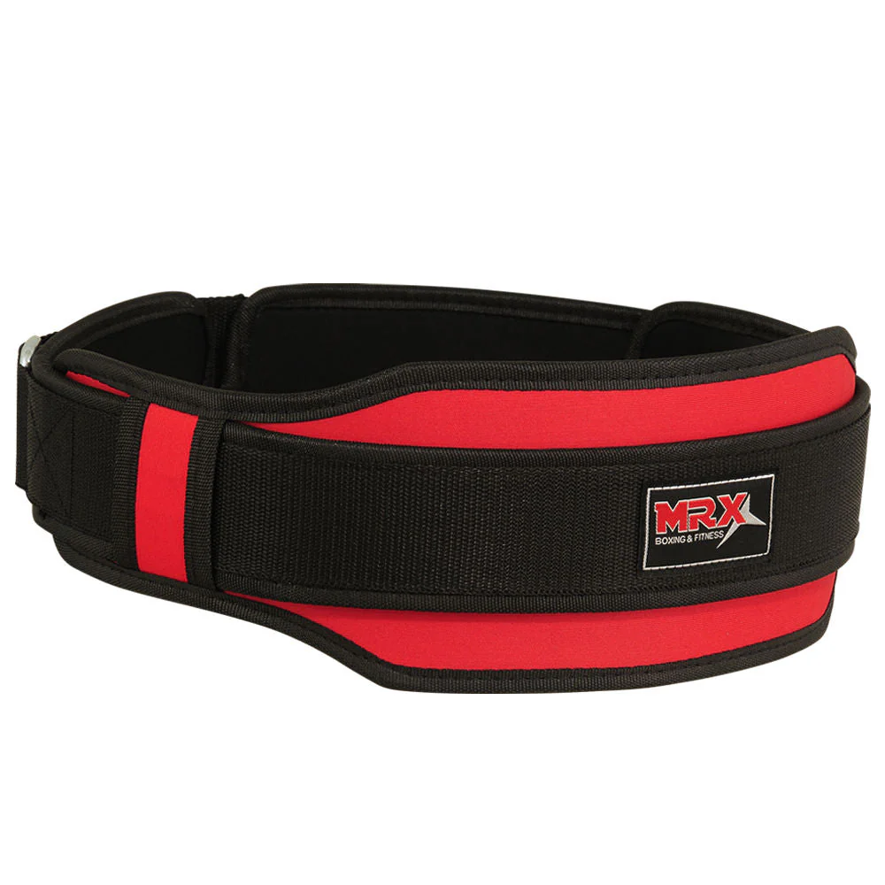 MRX Weight Lifting Belt With Double Back Support Bodybuilding Gym Training Belt 5" Wide All Sizes - Image 12