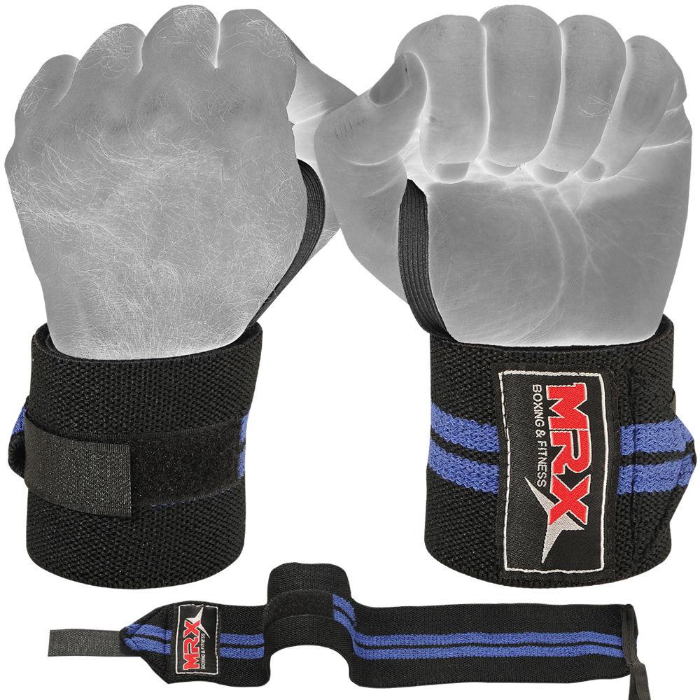 Mrx Weight Lifting Wrist Wraps Bodybuilding Gym Workout Training Unisex - Image 11