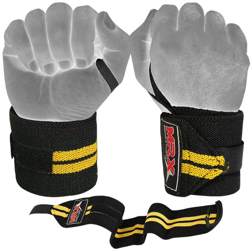 Mrx Weight Lifting Wrist Wraps Bodybuilding Gym Workout Training Unisex - Image 9