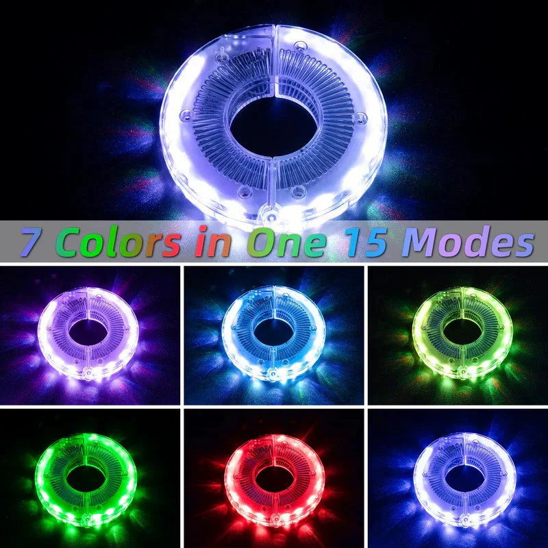 Multi Colored Bike Hub Light - Image 4