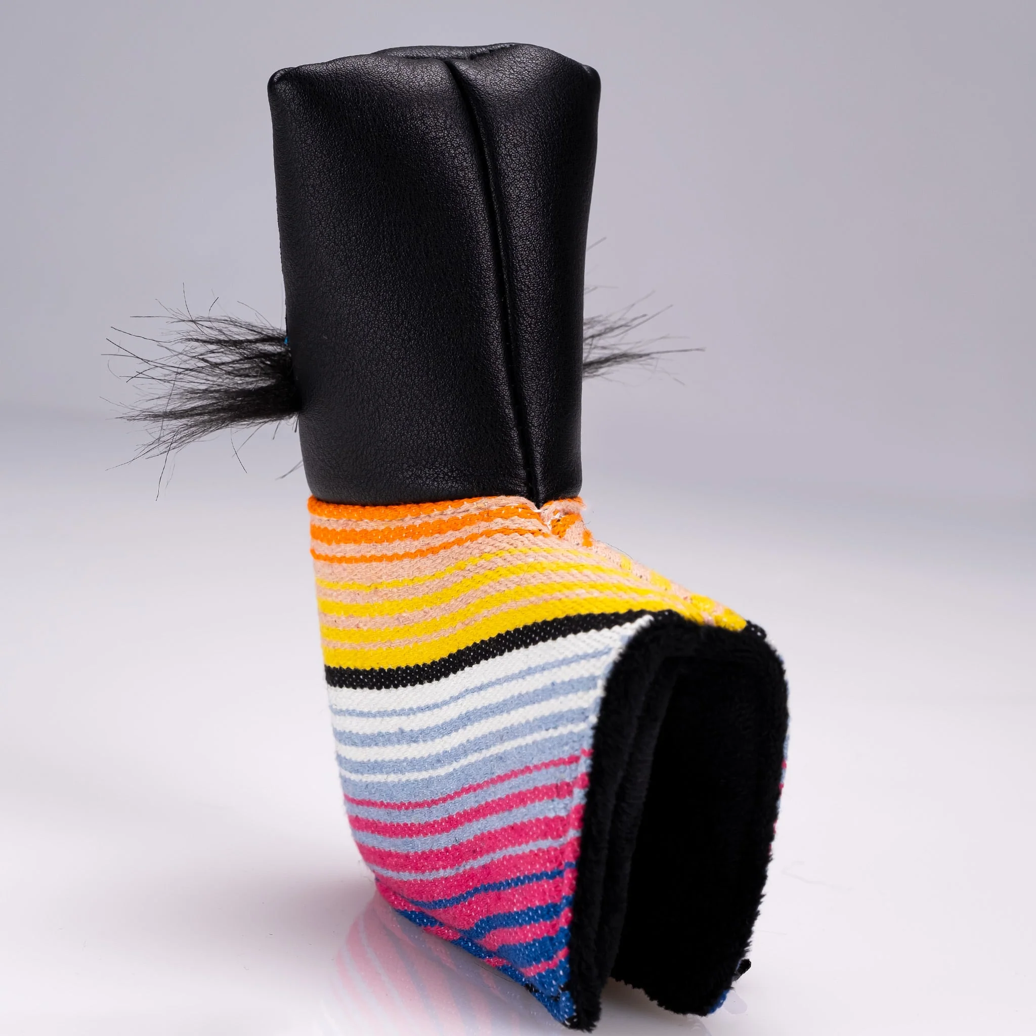 Mustache Sugar Skull - Blade Putter Cover Black - Image 10