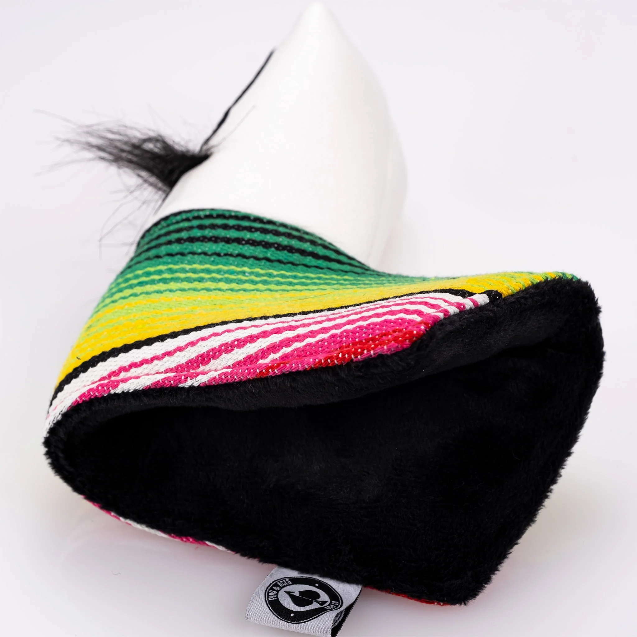 Mustache Sugar Skull - Blade Putter Cover White - Image 10