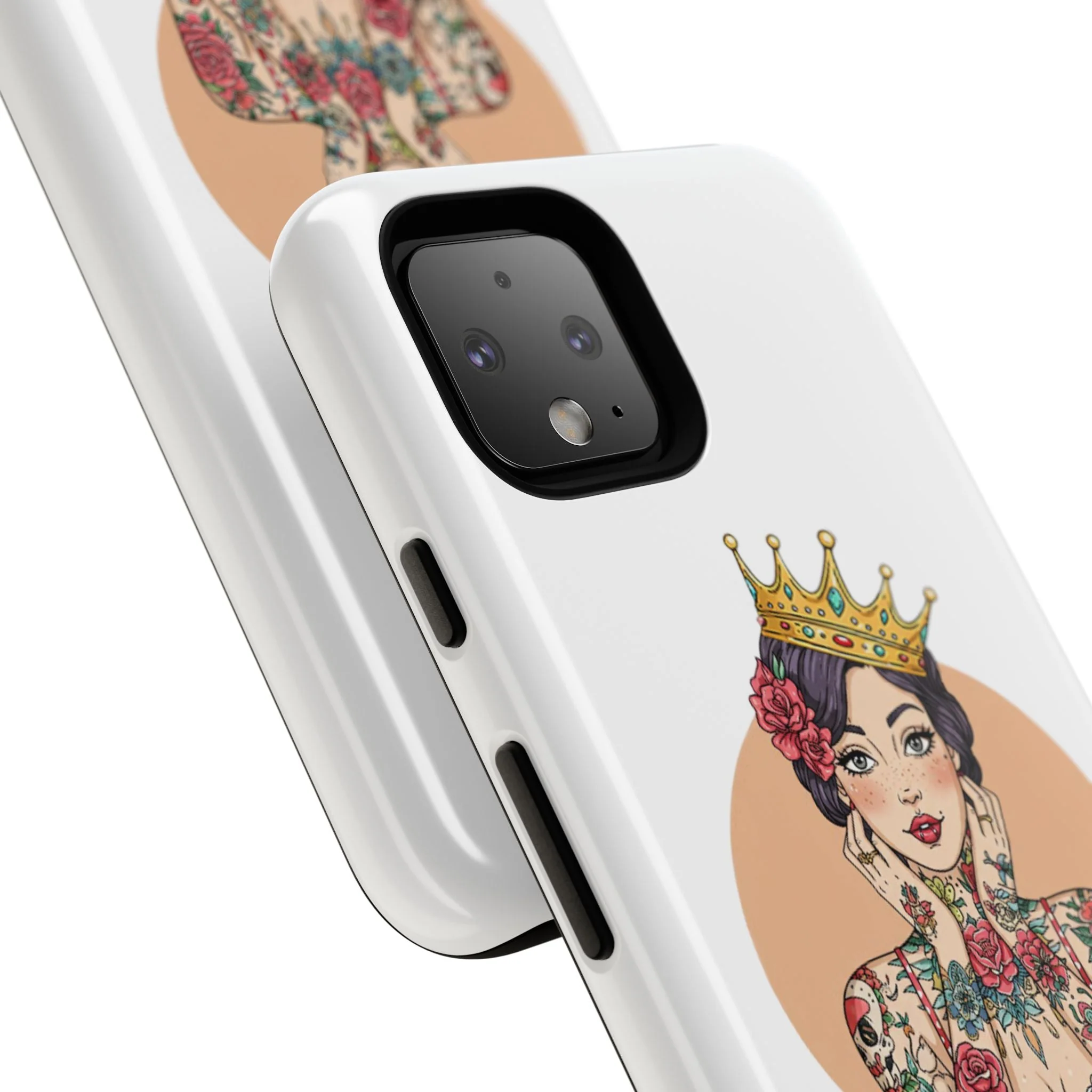 My Crown Never Falls Tattooed Girl Tough Phone Case - Image 113