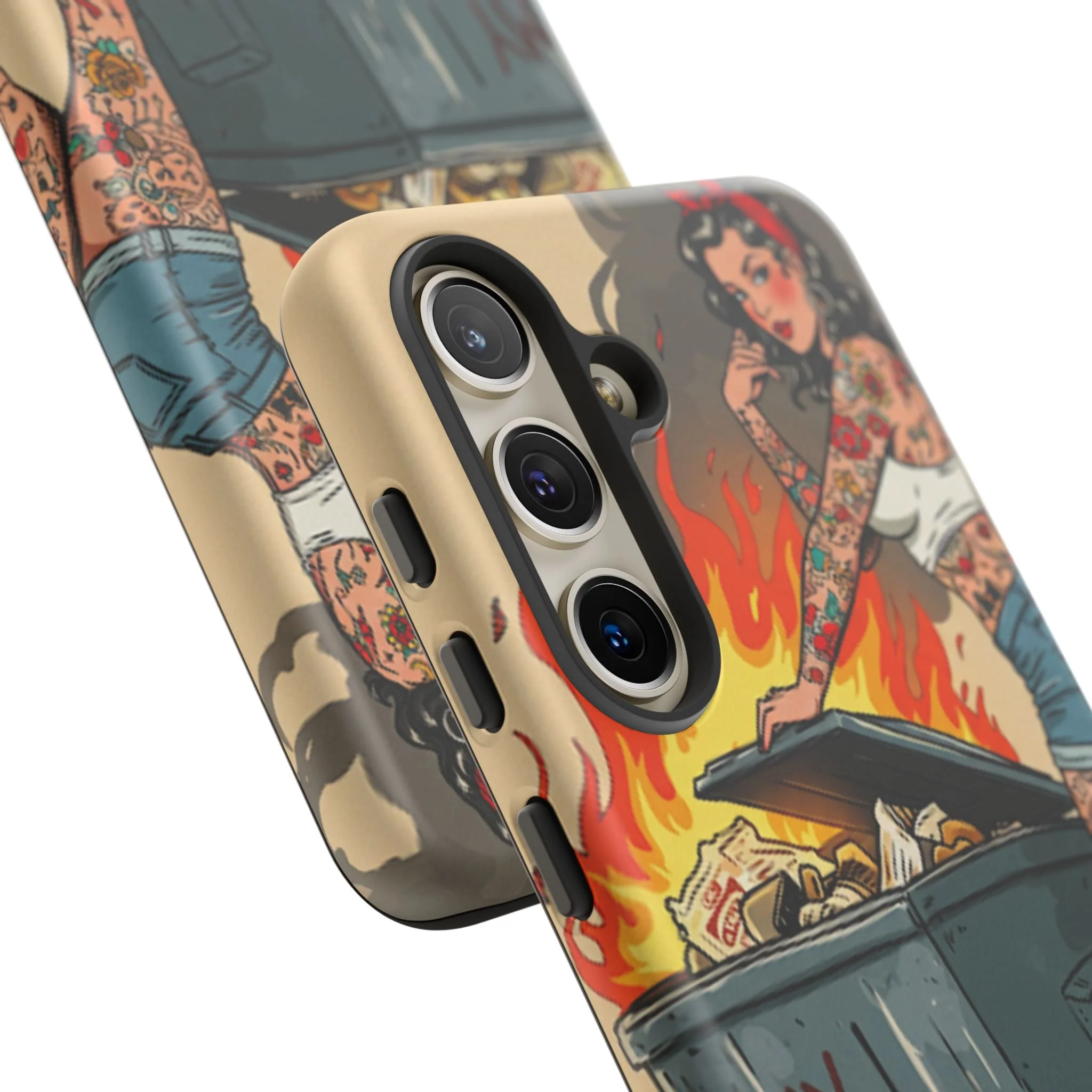 My Life is a Dumpster Fire Tough Phone Case - Image 72