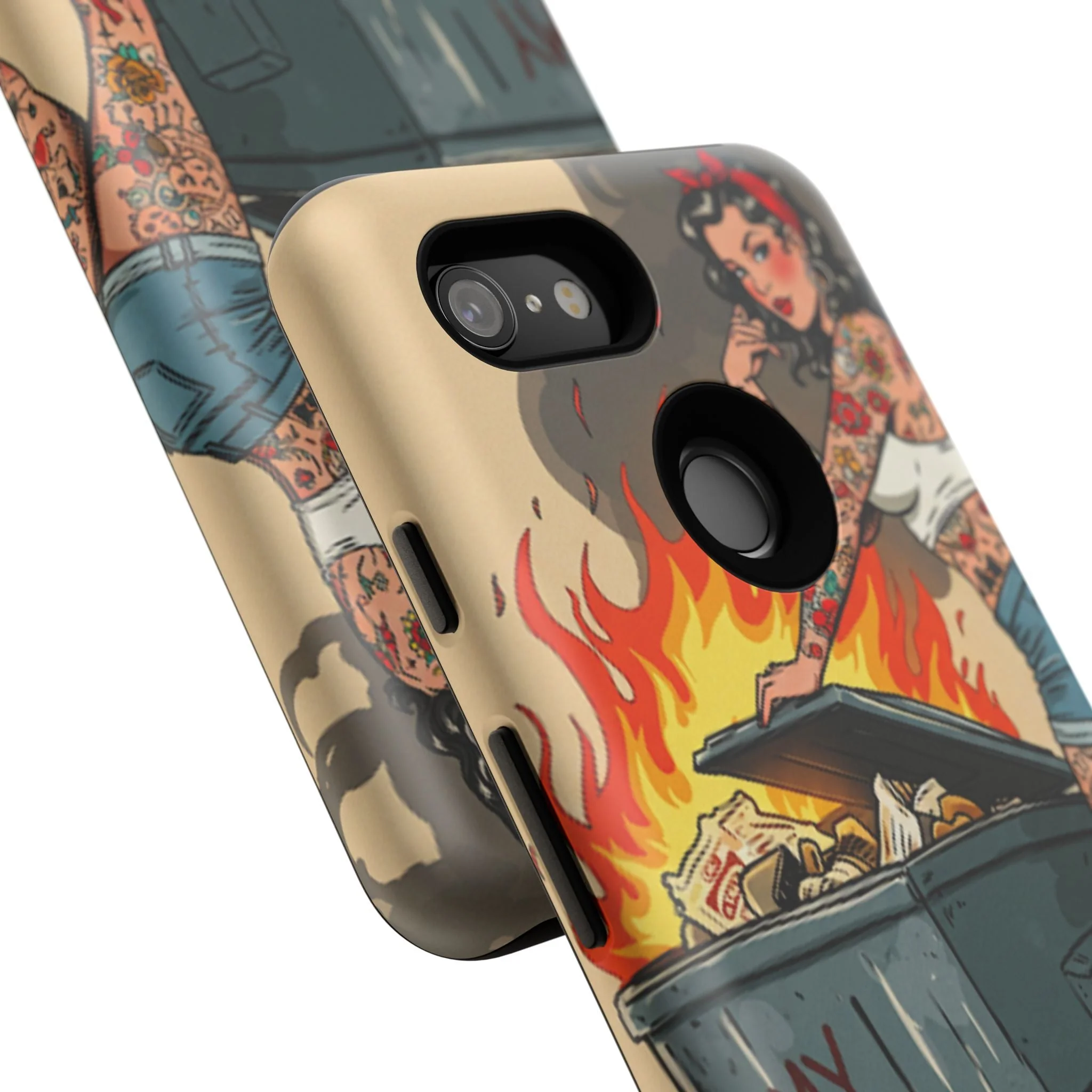 My Life is a Dumpster Fire Tough Phone Case - Image 87