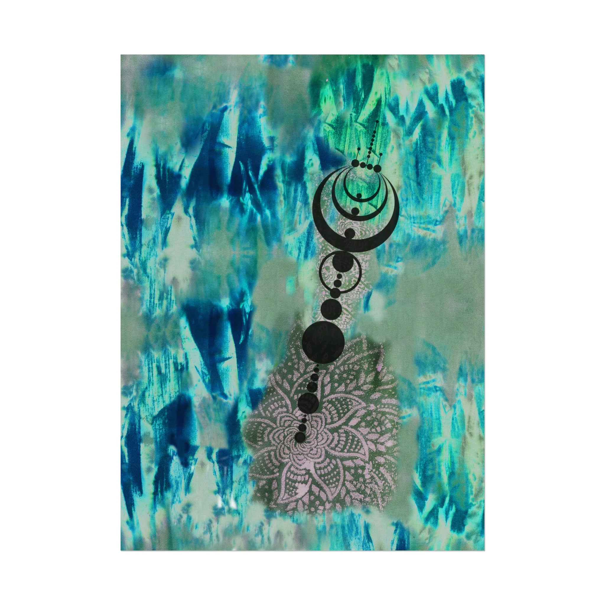 Nazca Lines & Crop Circles Watercolor Matte Posters - Image 10