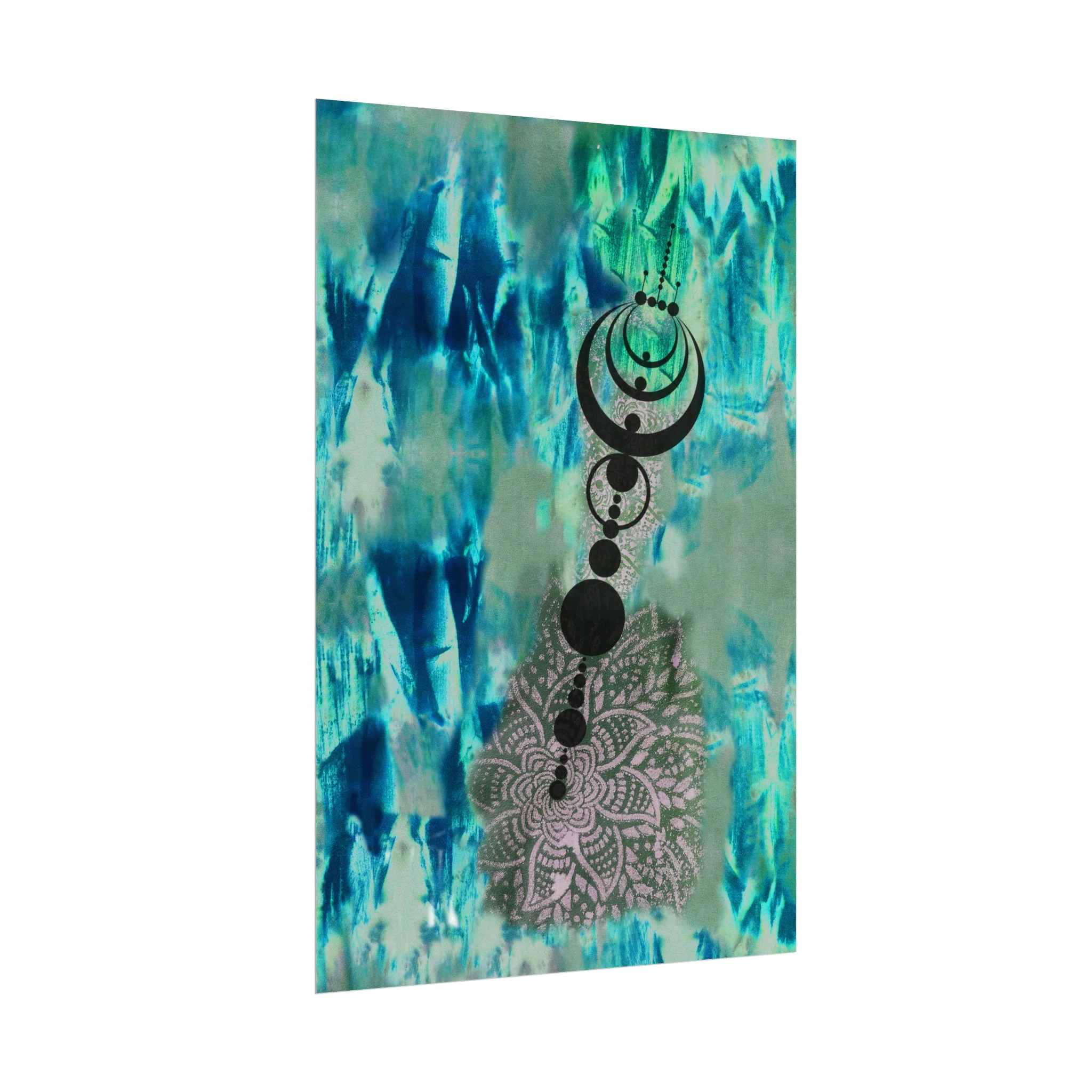 Nazca Lines & Crop Circles Watercolor Matte Posters - Image 28