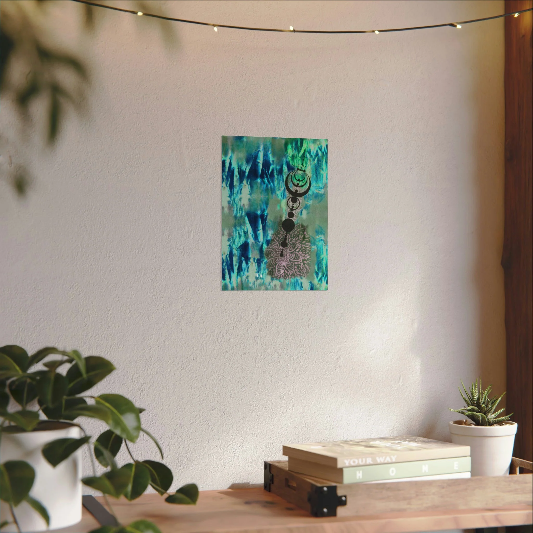 Nazca Lines & Crop Circles Watercolor Matte Posters - Image 4