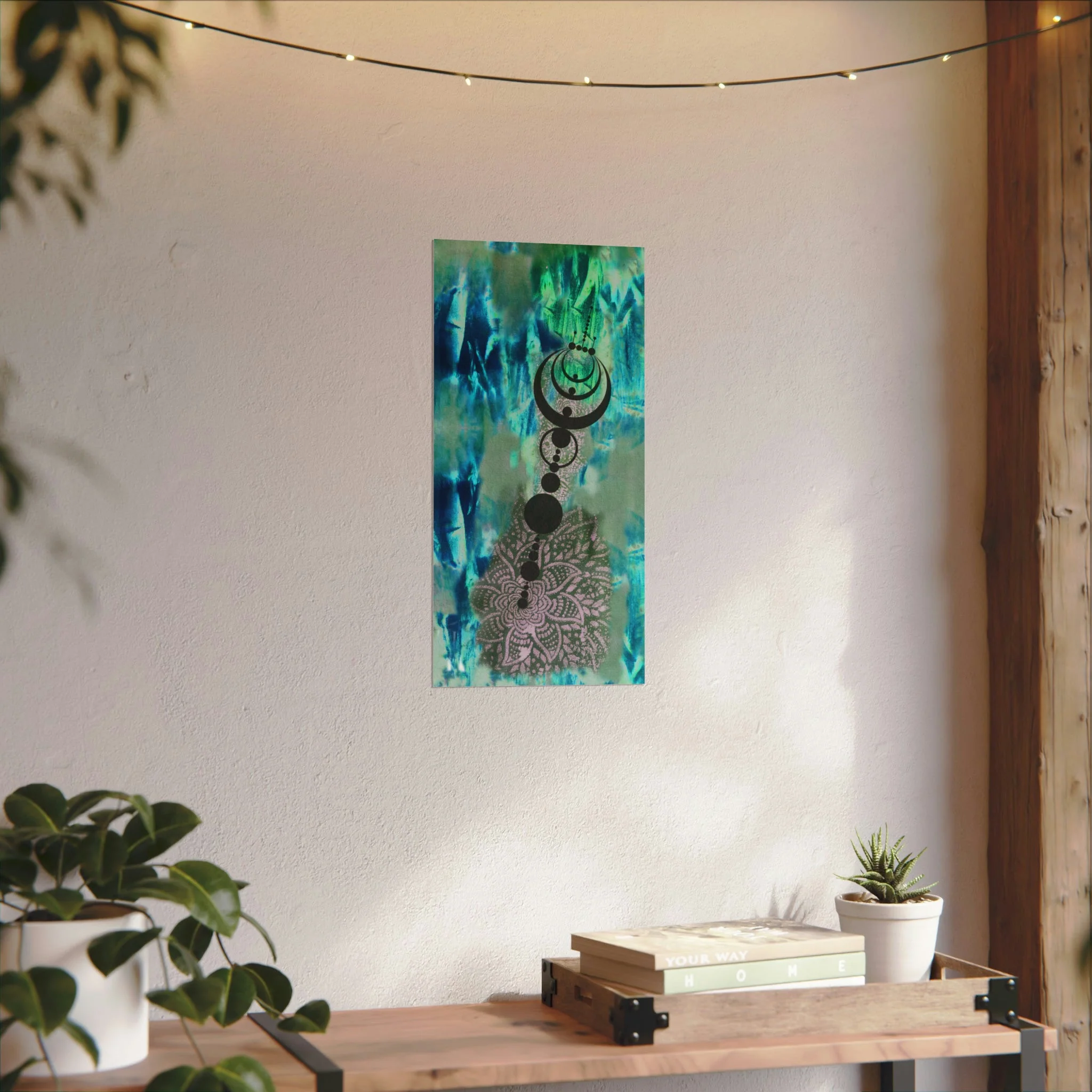 Nazca Lines & Crop Circles Watercolor Matte Posters - Image 5