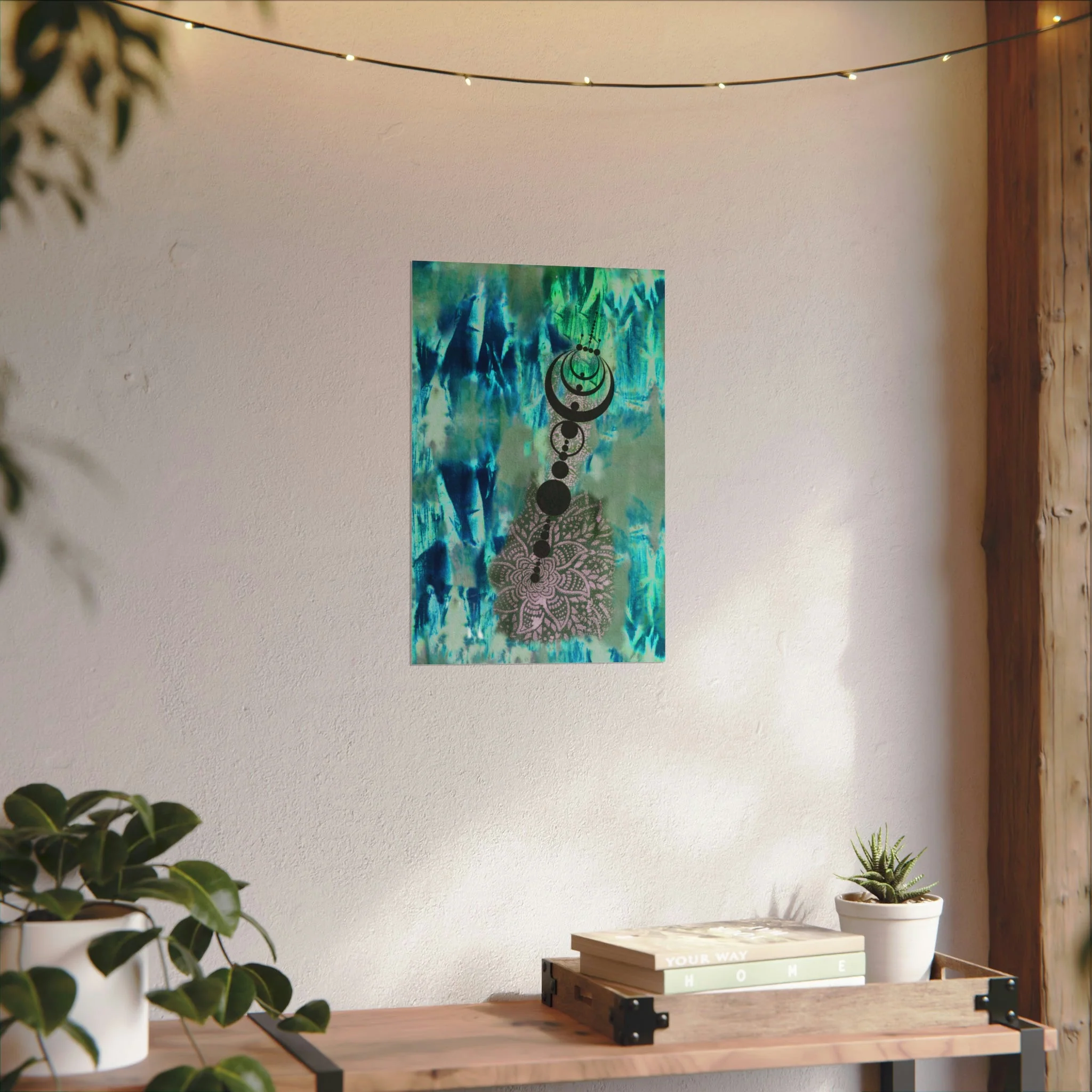 Nazca Lines & Crop Circles Watercolor Matte Posters - Image 7