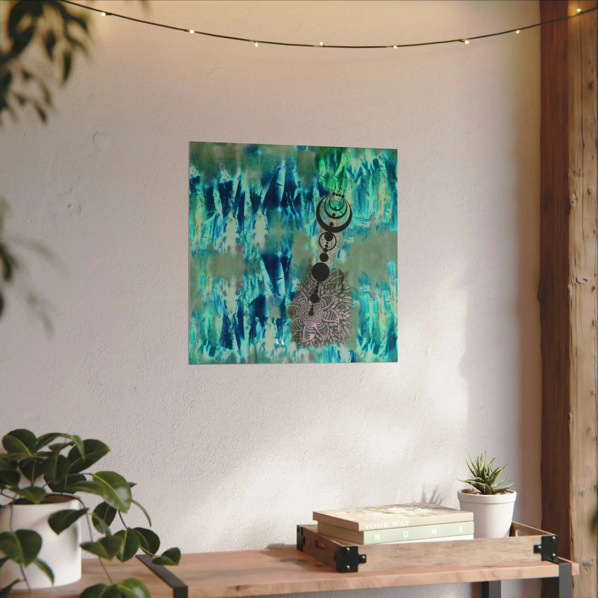 Nazca Lines & Crop Circles Watercolor Matte Posters - Image 9