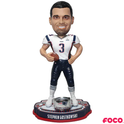 New England Patriots Super Bowl LIII 53 Bobbleheads - Image 15