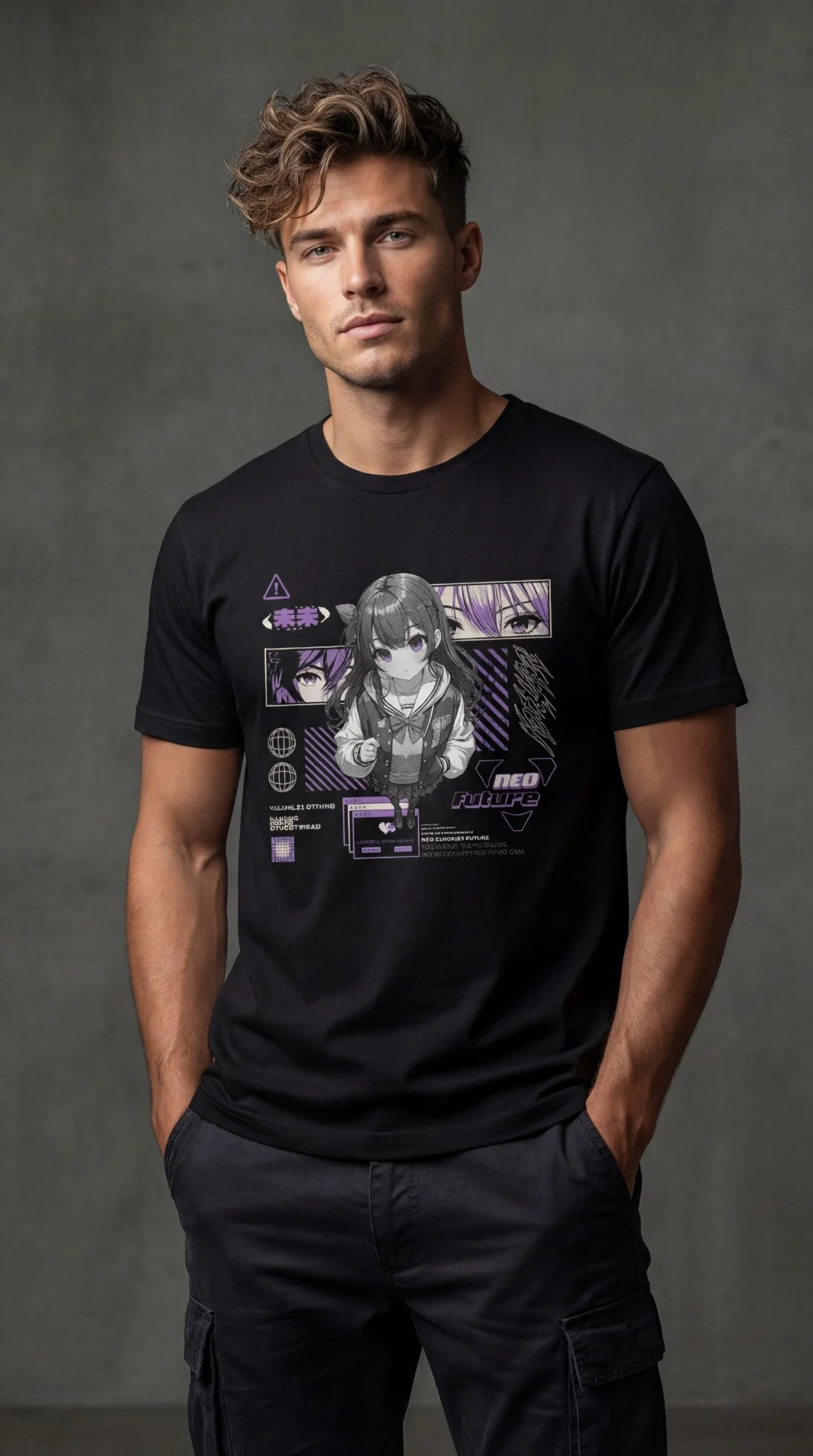 New Love Anime T-Shirt - Image 5