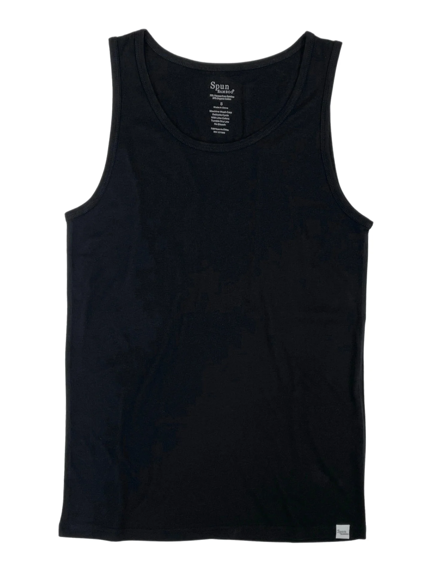 New Men's Bamboo Viscose/Organic Cotton Tank Top - Image 2
