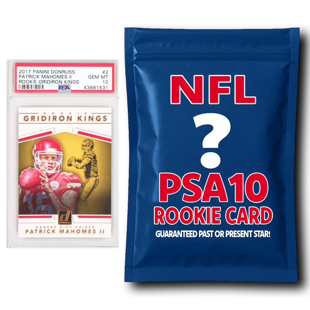 NFL PSA 10 Graded Rookie Card Mystery Pack