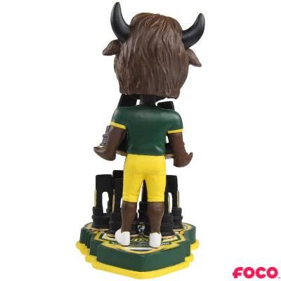 North Dakota State Bison 8-Time National Champions Bobblehead - Image 3