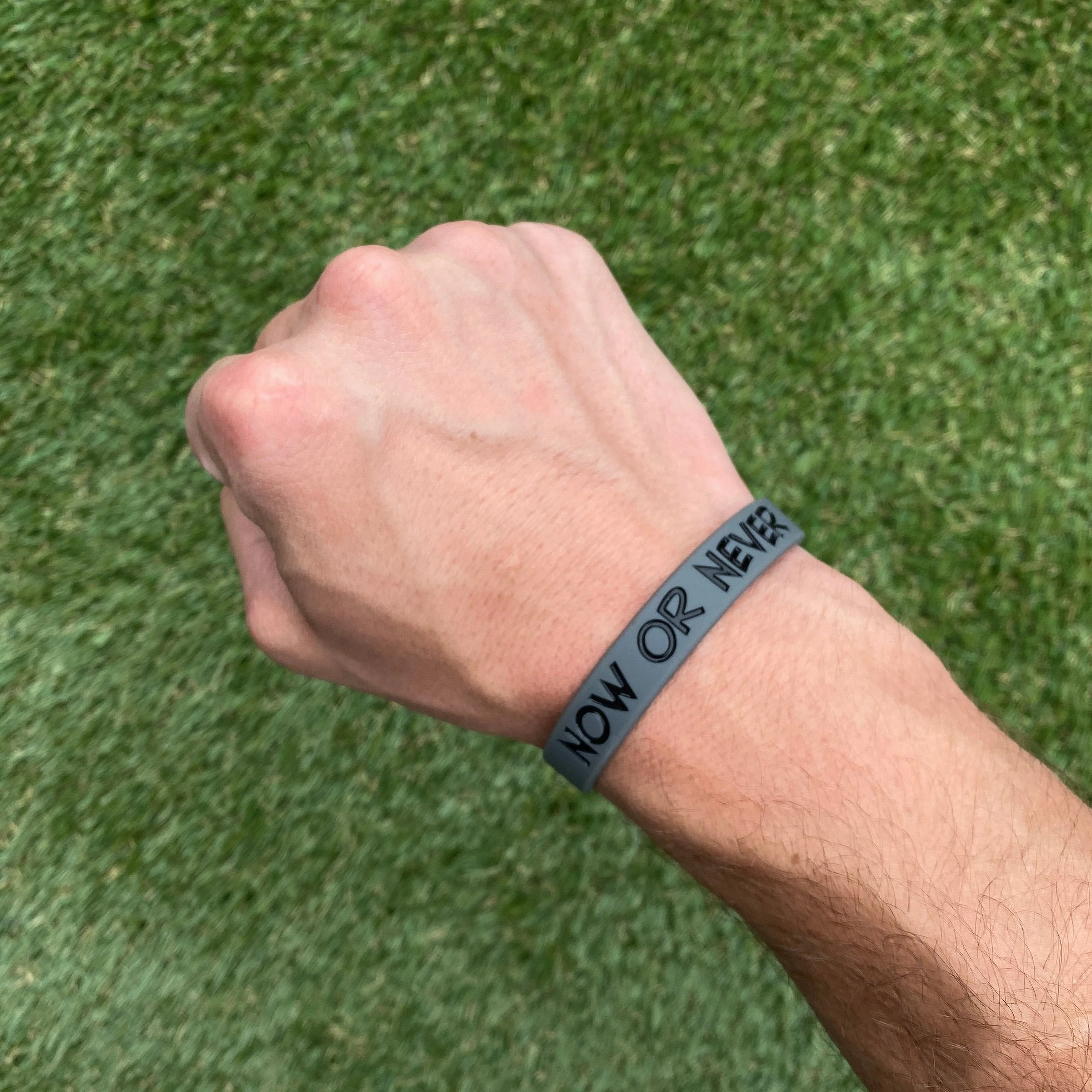 NOW OR NEVER Wristband - Image 2