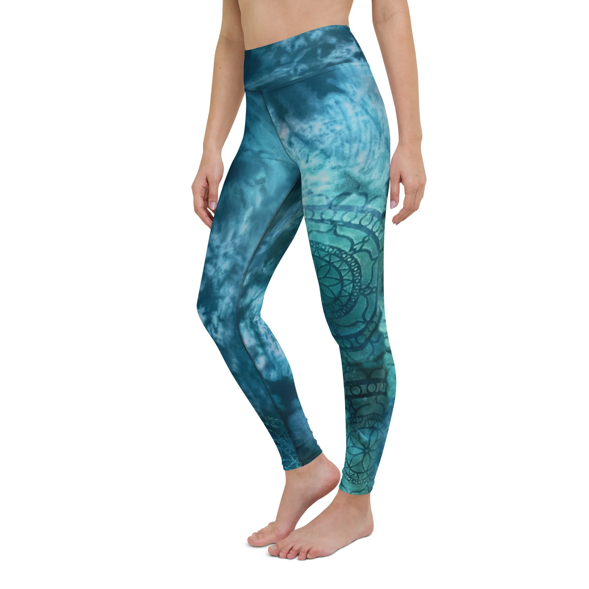 Ocean Dream Yoga Leggings - Image 5