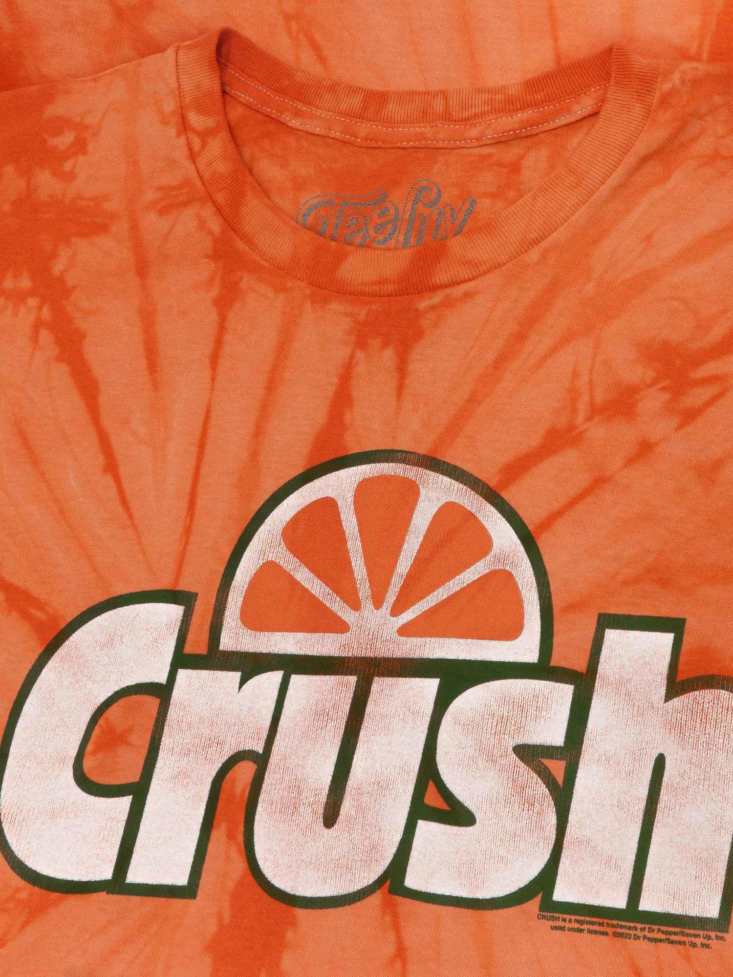 Orange Crush Tie Dye T-Shirt - Orange Tie Dye - Image 2