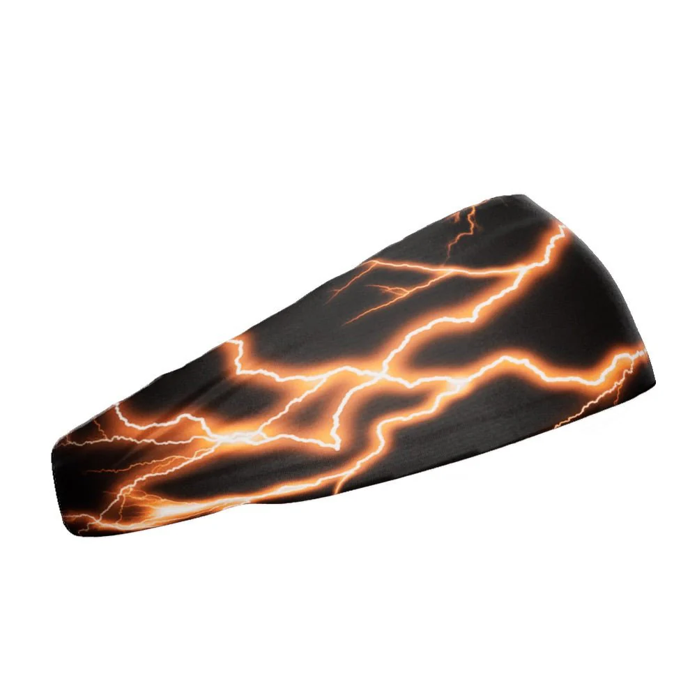 Orange Lightning Headband - Image 2