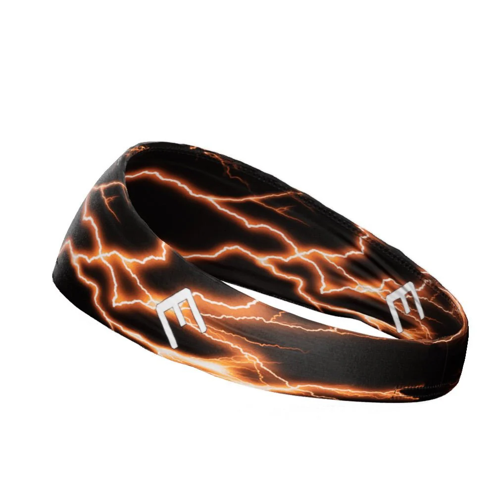 Orange Lightning Headband - Image 4