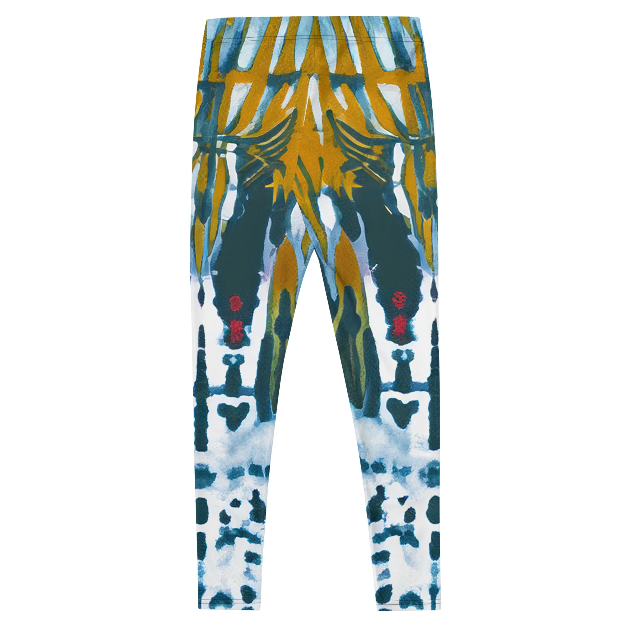 Orchid Render Low Waist Leggings - Image 2