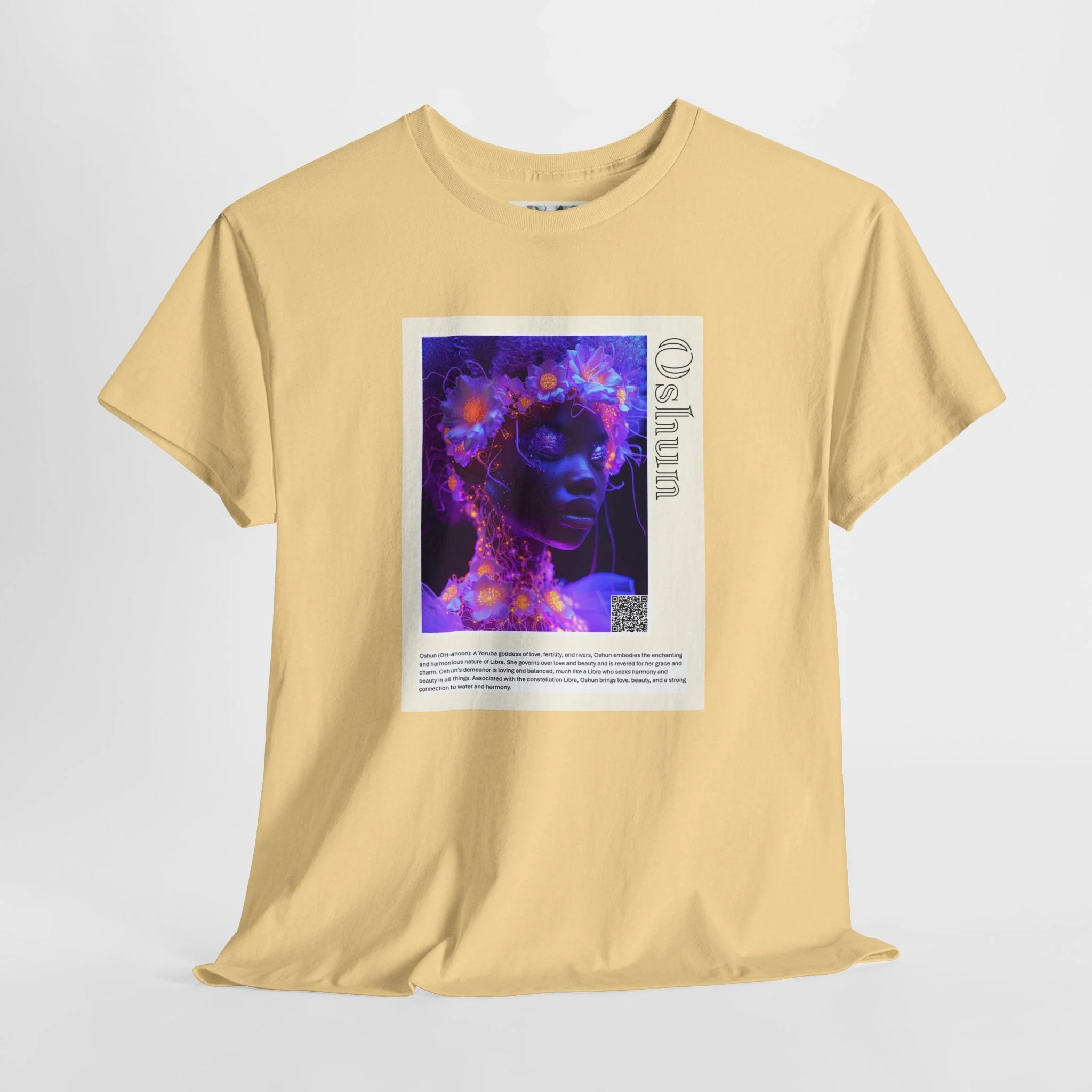 Oshun Aziza & Fae Unisex Heavy Cotton Tee - Image 70
