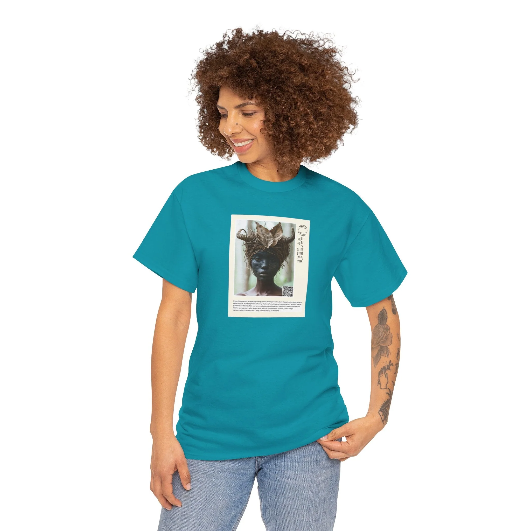 Owuo Aziza & Fae Unisex Heavy Cotton Tee - Image 78