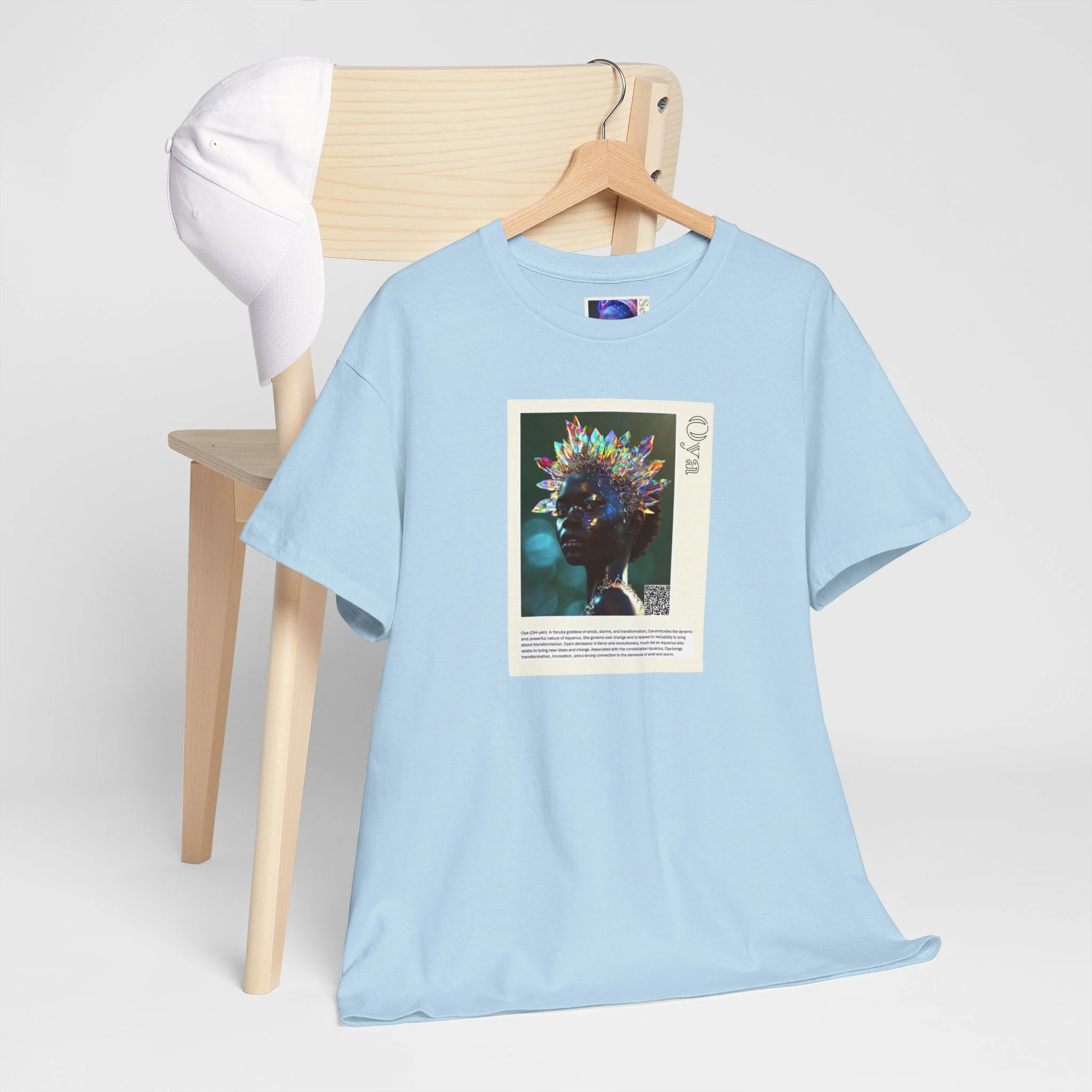 Oya Aziza & Fae Unisex Heavy Cotton Tee - Image 3