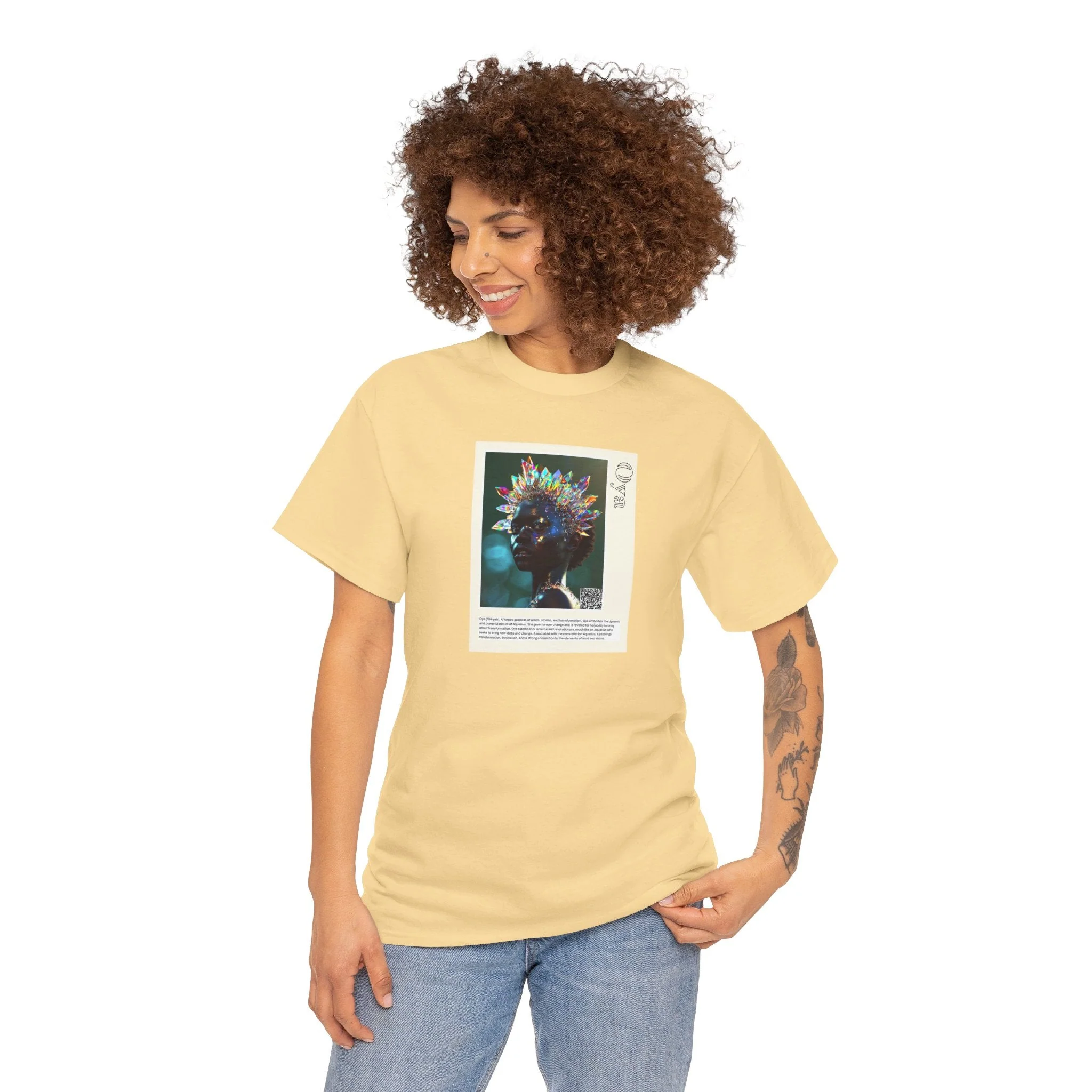 Oya Aziza & Fae Unisex Heavy Cotton Tee - Image 90