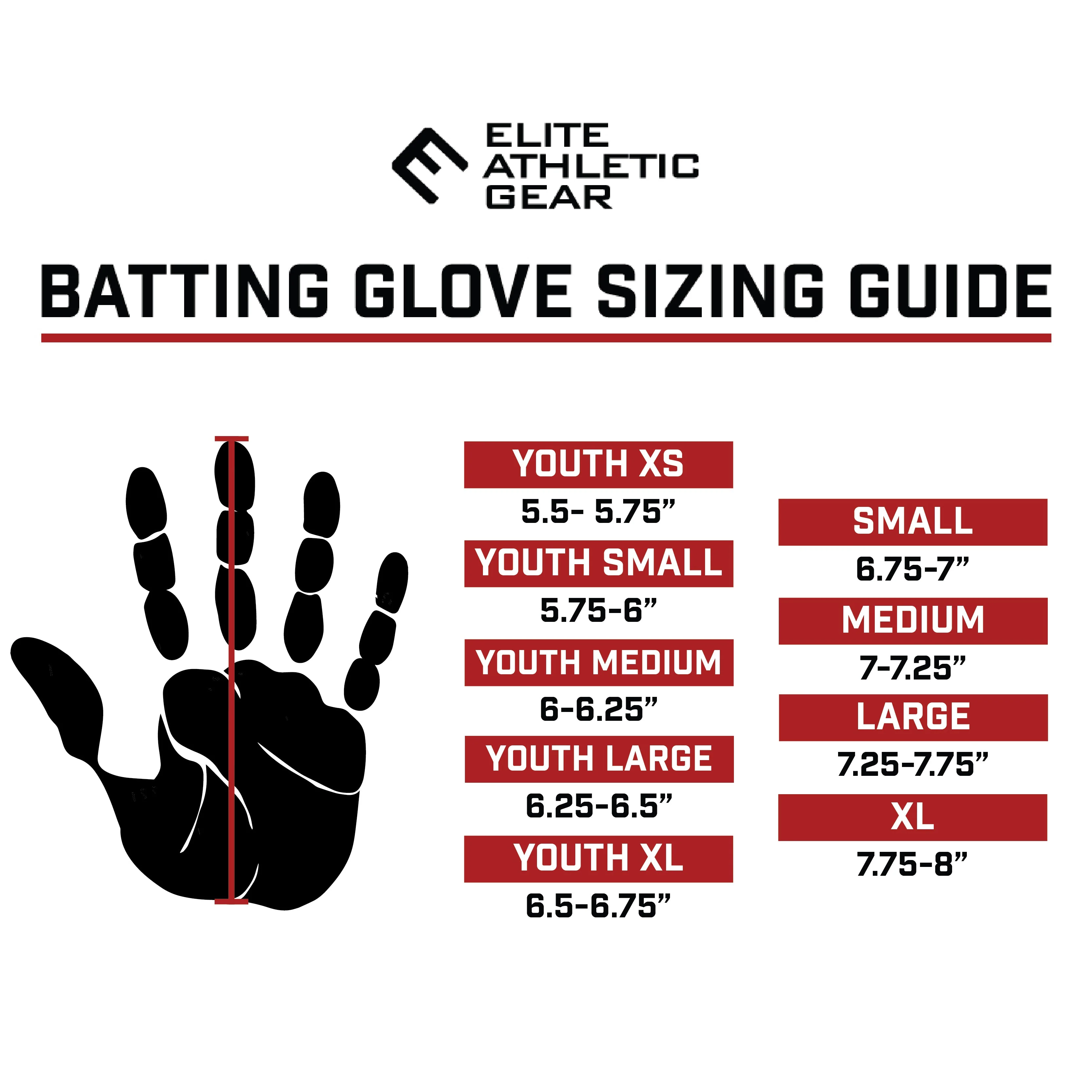 Pastime Batting Gloves - Image 3